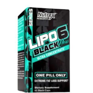 Lipo 6 Black Ultra Hers fórmula para Mujeres 60 cápsulas